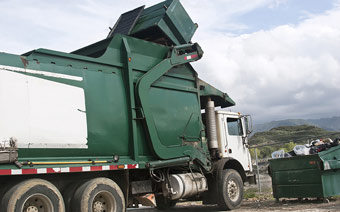 Waste Management Trash Truck